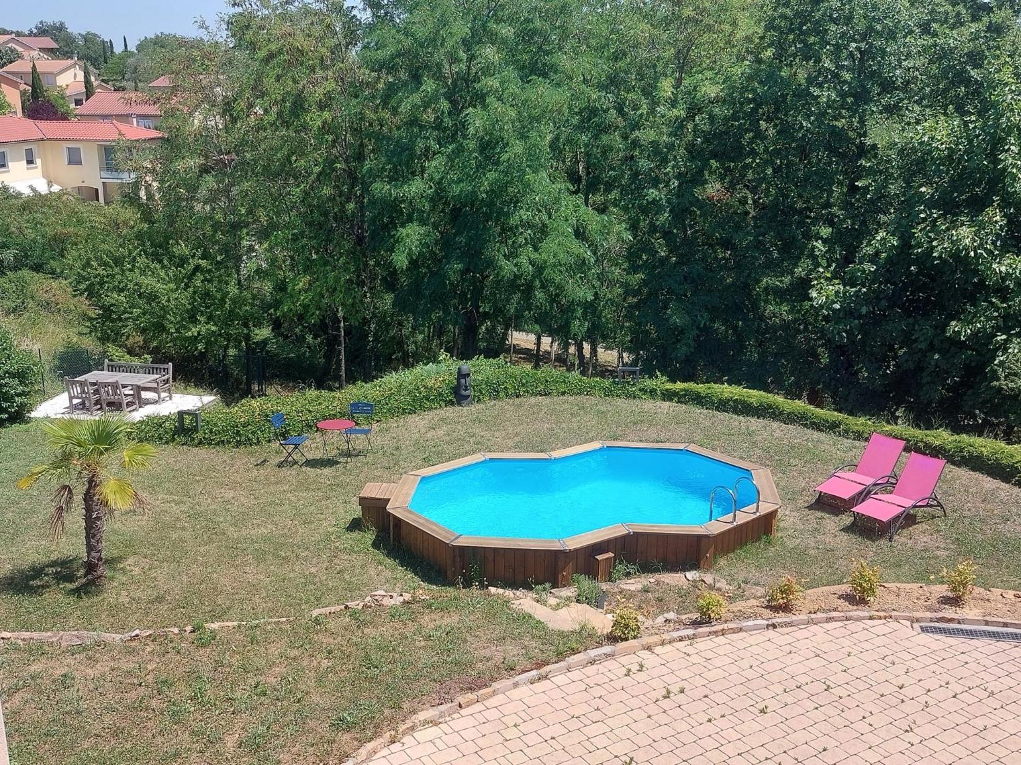 VernaisonComme Dans Un Ecrin - T2 De 50 M² Avec Jardin, Terrasse Et Piscine公寓 外观 照片